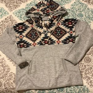 Aztec style hoodie
